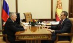 Михаил Игнатьев встретился с Героем Социалистического труда Николаем Панкратовым Михаил Игнатьев встретился с Героем Социалистического труда Николаем Панкратовым