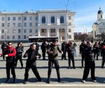 На Площади Республики прошла Всероссийская акция «Зарядка Героя» На Площади Республики прошла Всероссийская акция «Зарядка Героя»