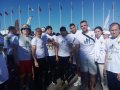Оксана Лут и Михаил Дегтярев дали старт финалу Всероссийского марафона «Земля спорта» Оксана Лут и Михаил Дегтярев дали старт финалу Всероссийского марафона «Земля спорта»